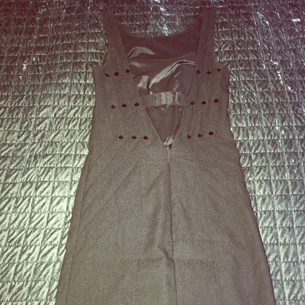 BEBE black midi dress